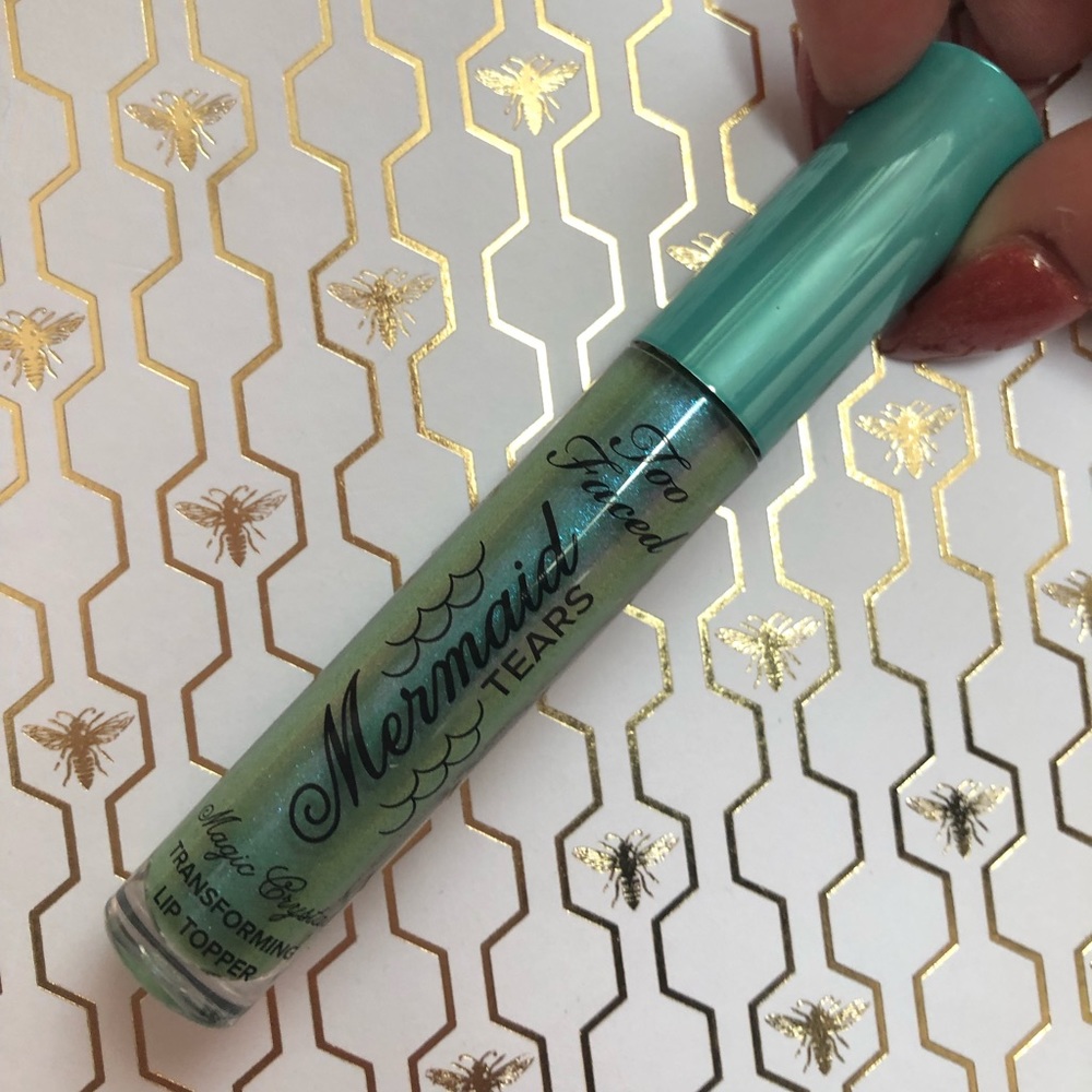 Too faced mermaid tears lip topper
